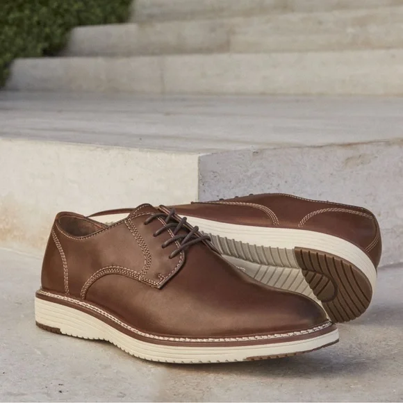 Johnston & Murphy Upton Plain Toe Size 10 - Picture 2 of 6